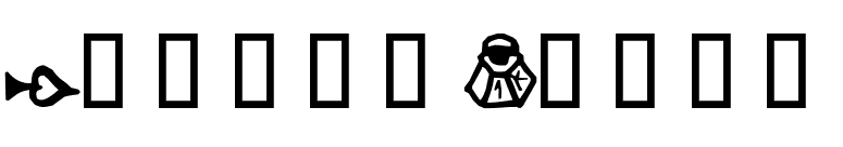 SmaragDings font preview