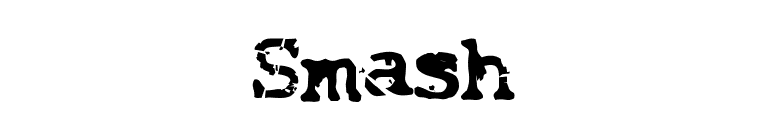 Smash font preview