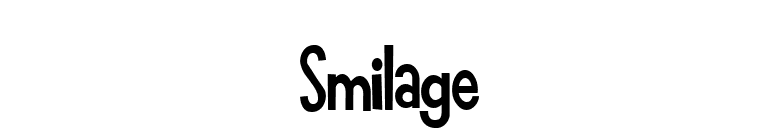 Smilage font preview