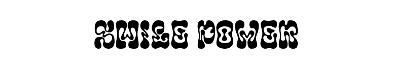 Smile Power font preview