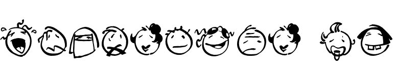 Smileface LT font preview