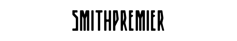 SmithPremier font preview