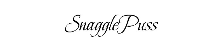 SnagglePuss font preview
