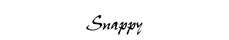 Snappy font preview