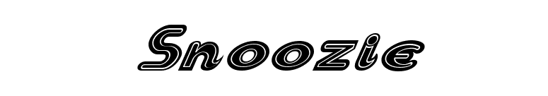 Snoozie font preview
