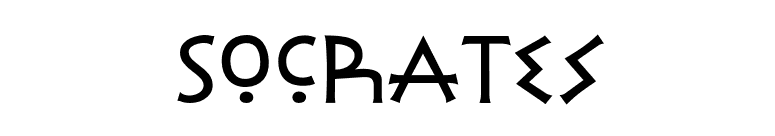 Socrates font preview