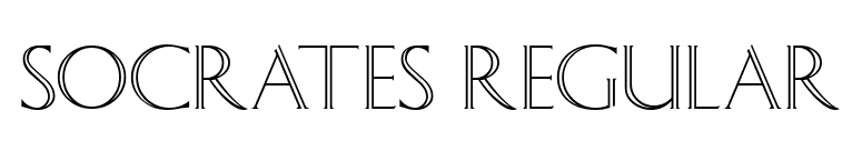 Socrates Regular font preview