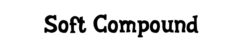 Soft Compound font preview
