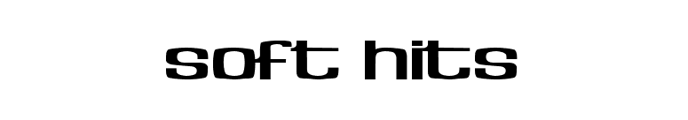 Soft Hits font preview