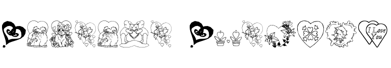 Someone Special font preview