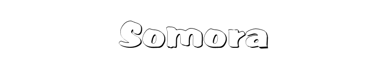 Somora font preview