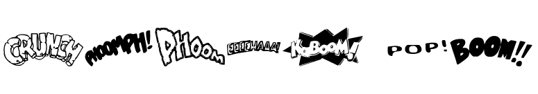 Sound FX font preview