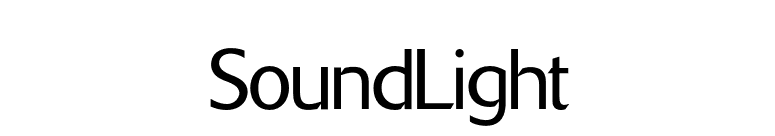 SoundLight font preview