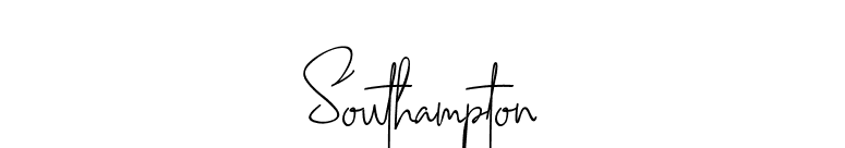 Southampton font preview