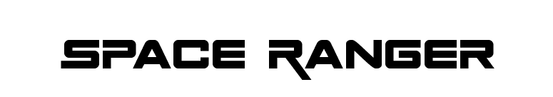 Space Ranger font preview