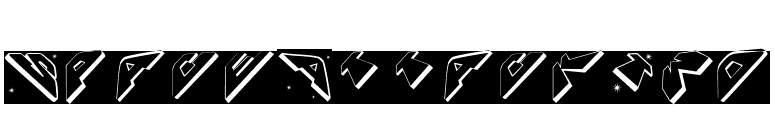 SpaceAttackTwo font preview