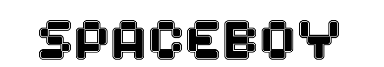 Spaceboy font preview