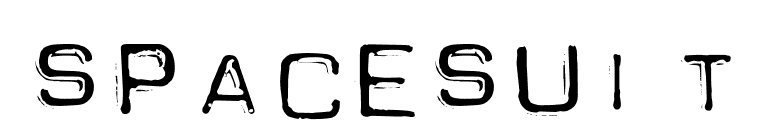 Spacesuit font preview