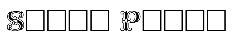 Spatz Plain font preview