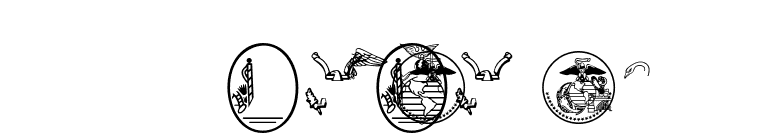 SpecialSealsP01 font preview