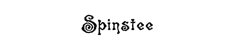 Spinstee font preview