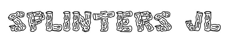 Splinters JL font preview