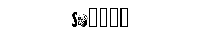 Spooky font preview