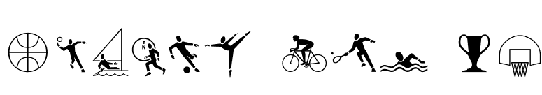 Sports One MT font preview