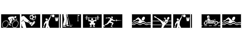 Sports Two MT font preview