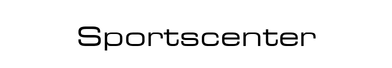 Sportscenter font preview