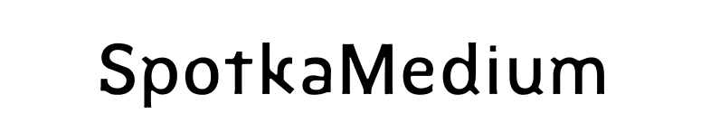 SpotkaMedium font preview
