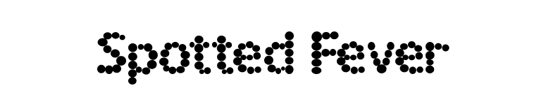 Spotted Fever font preview