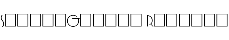 SpringGarden Regular font preview