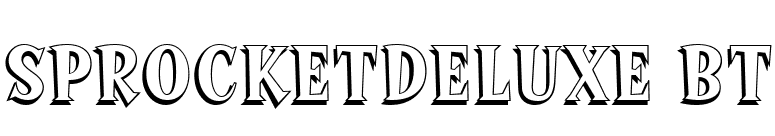 SprocketDeluxe BT font preview