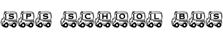 SPs School Bus font preview