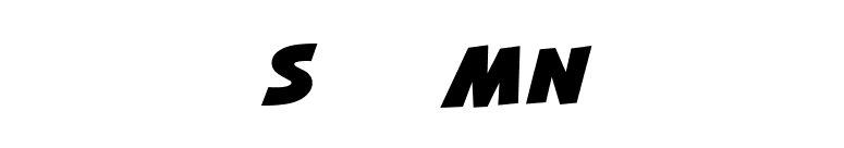 Squash MN font preview