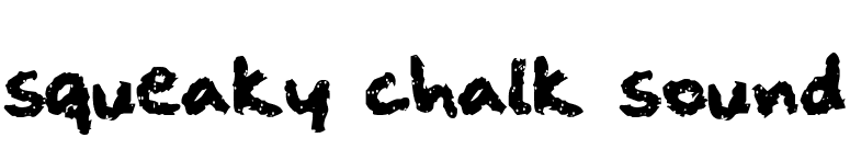 squeaky chalk sound font preview