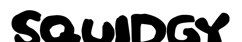 Squidgy
 font preview