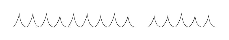 Squiggley Plain font preview