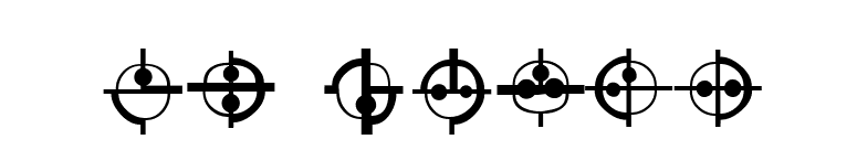 ST binar font preview