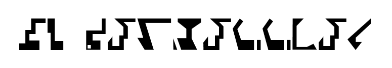 ST Cardassian font preview
