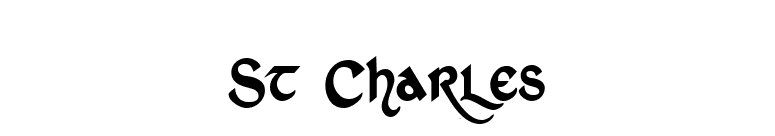 St Charles font preview