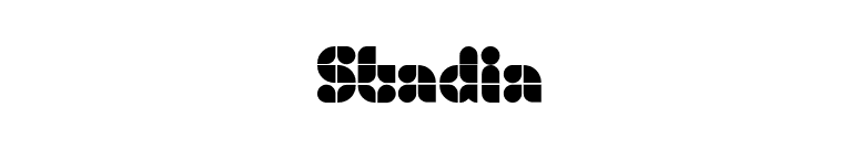 Stadia font preview