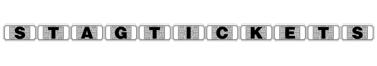 StagTickets font preview