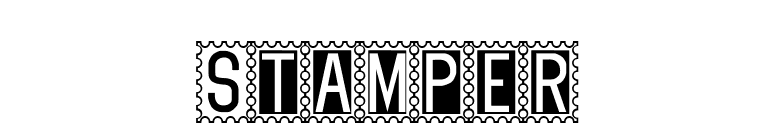 Stamper font preview