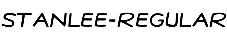 StanLee-Regular font preview