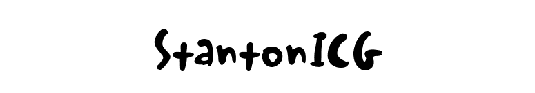 StantonICG font preview