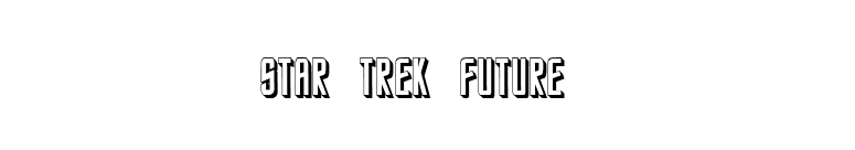 Star Trek Future  font preview
