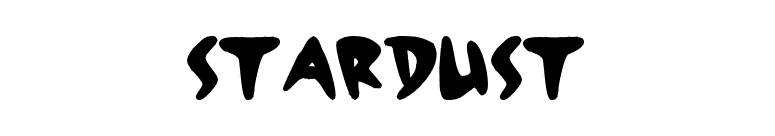 STARDUST font preview