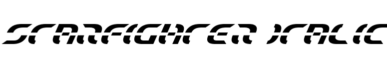 Starfighter Italic font preview
